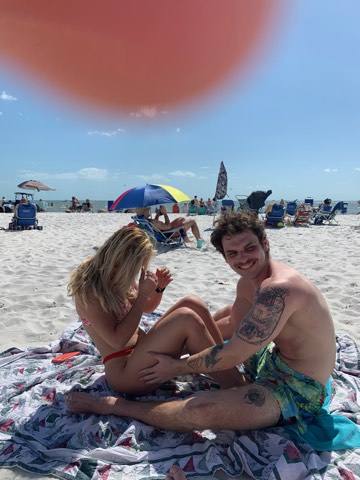 A photo from Jocelynn and Payden's life together, March 2022