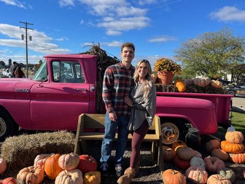 A photo from Jocelynn and Payden's life together, October 2023