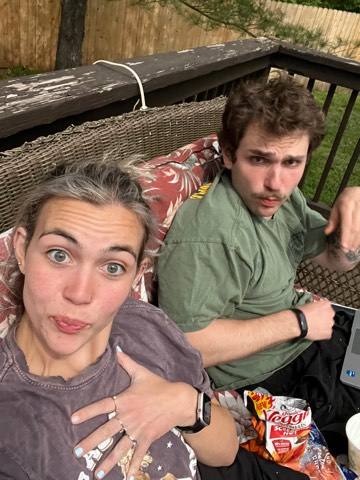 A photo from Jocelynn and Payden's life together, April 2024